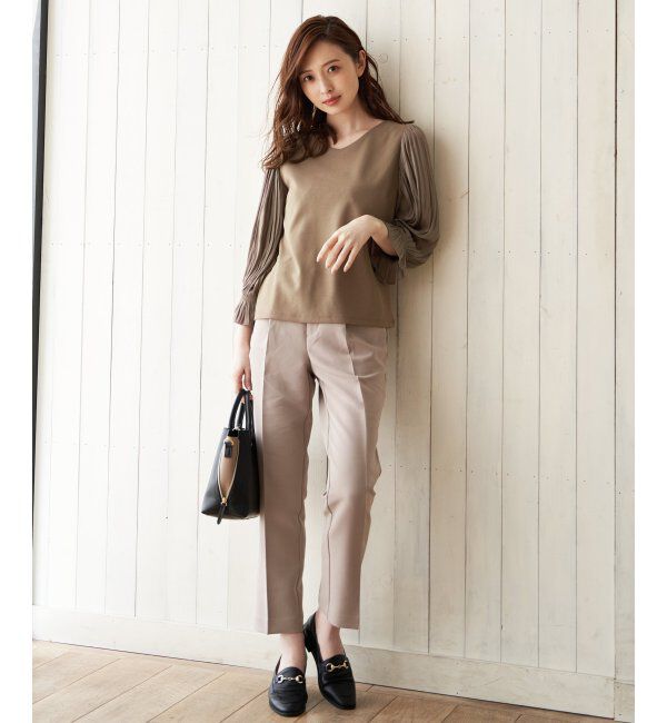 IKKA LOUNGE「ウォッシャブルテーパードパンツ」|その他|