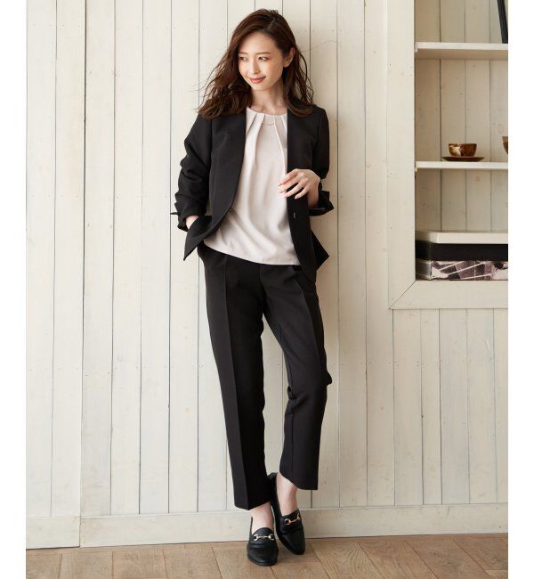 IKKA LOUNGE「ウォッシャブルテーパードパンツ」|その他|