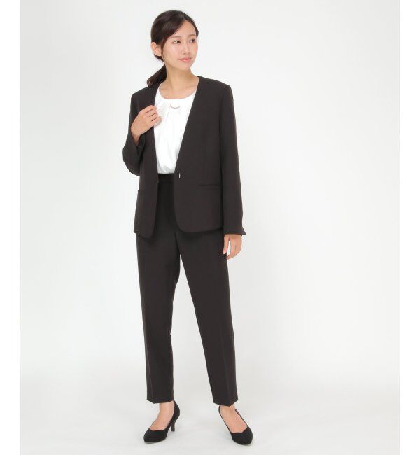 IKKA LOUNGE「ウォッシャブルテーパードパンツ」|その他|