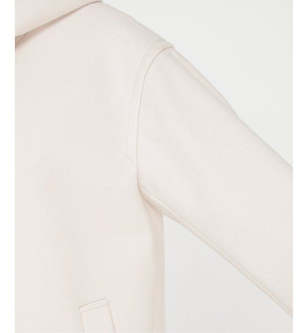 ikka「RENU メルトンミドル丈フードジャケット」|その他|