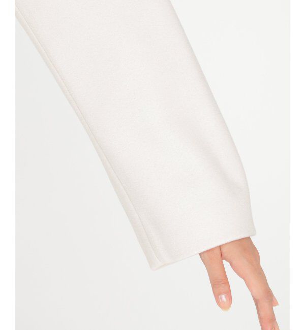 ikka「RENU メルトンミドル丈フードジャケット」|その他|