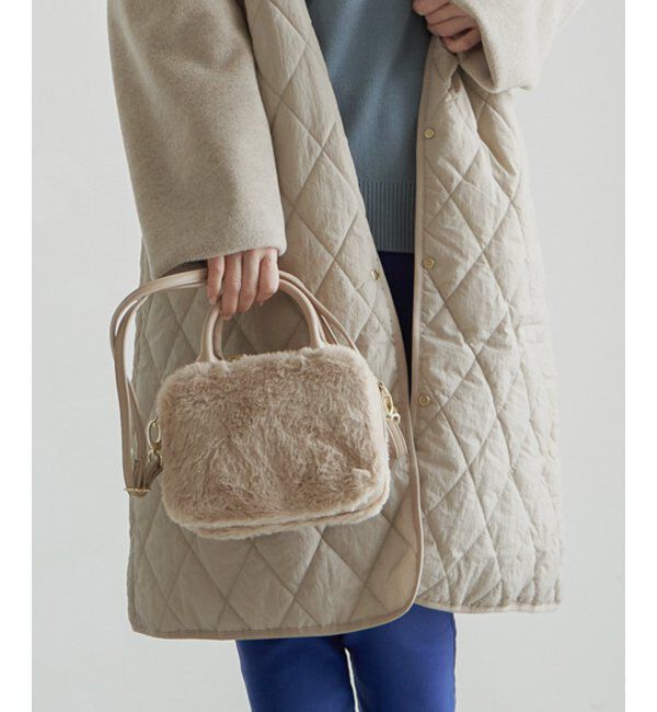 ikka「エコファー2WAYミニショルダーバッグ」|その他|