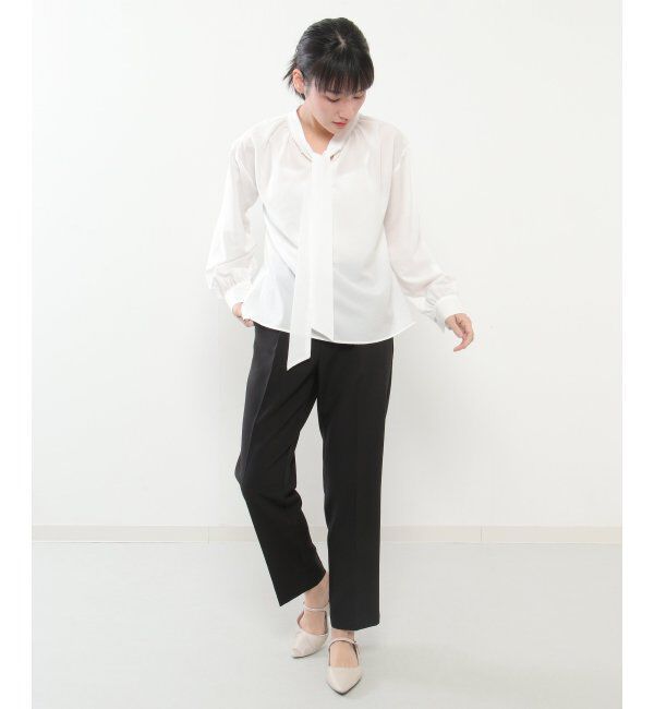 IKKA LOUNGE「ウォッシャブルテーパードパンツ」|その他|