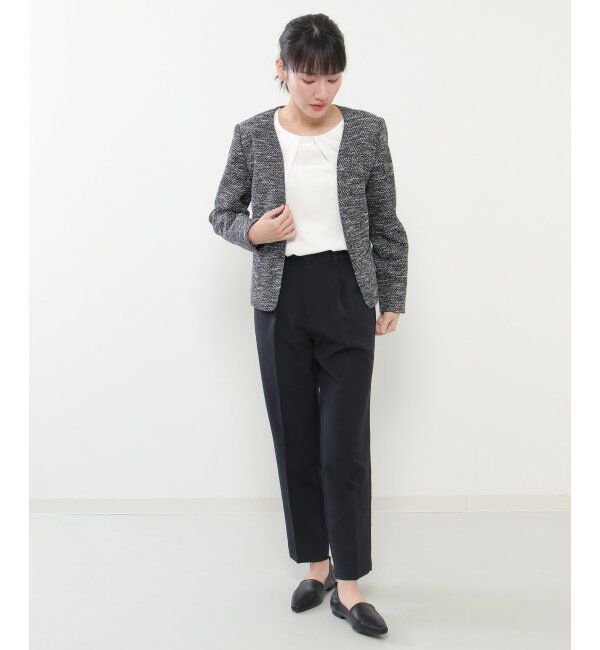 IKKA LOUNGE「ウォッシャブルテーパードパンツ」|その他|