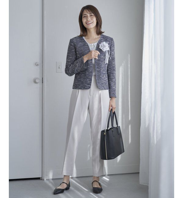 IKKA LOUNGE「ウォッシャブルテーパードパンツ」|その他|