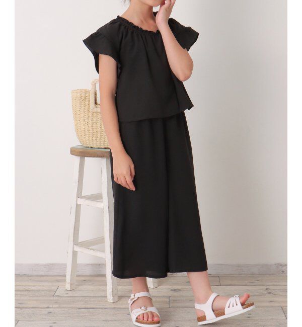 ikka kids「ジョーゼットラップオールインワン（120~160cm）」|その他|