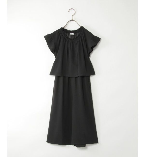 ikka kids「ジョーゼットラップオールインワン（120~160cm）」|その他|