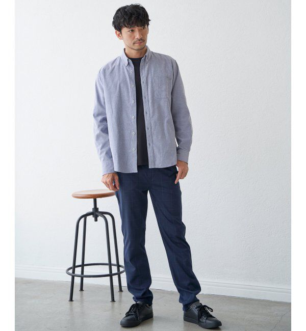 ikka「GOKU楽 EASYSTチェック5Pパンツ」|その他|