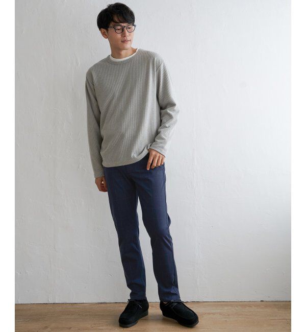 ikka「GOKU楽 EASYSTチェック5Pパンツ」|その他|