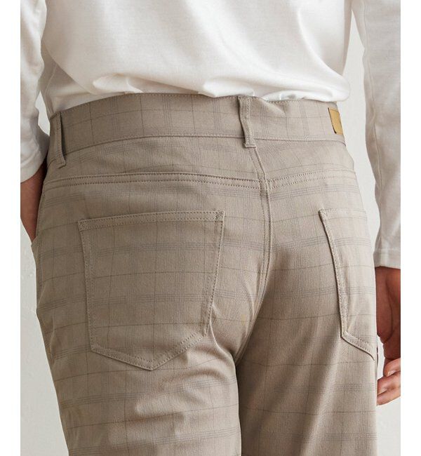 ikka「GOKU楽 EASYSTチェック5Pパンツ」|その他|