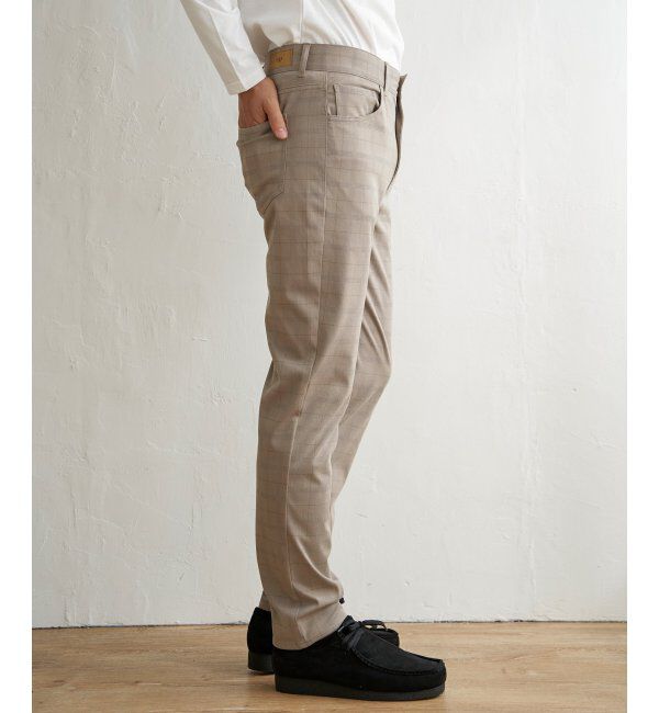 ikka「GOKU楽 EASYSTチェック5Pパンツ」|その他|