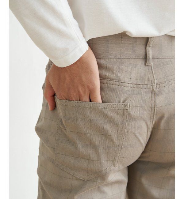 ikka「GOKU楽 EASYSTチェック5Pパンツ」|その他|