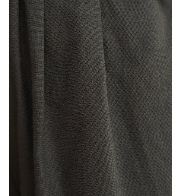 ikka「麻混ベルト付きイージーパンツ」|その他|