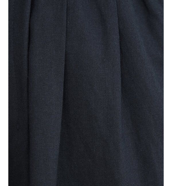 ikka「麻混ベルト付きイージーパンツ」|その他|