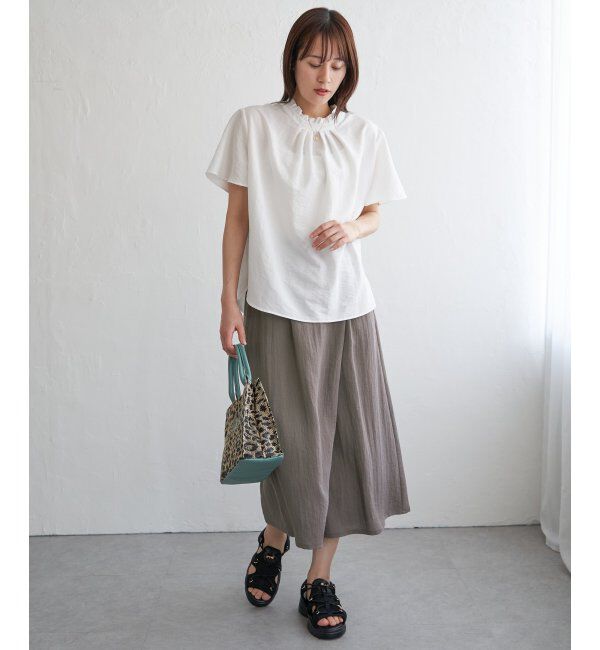 ikka「冷感スラブタックスカーチョ」|その他|