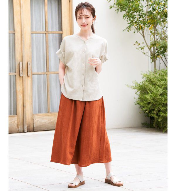 ikka「冷感スラブタックスカーチョ」|その他|