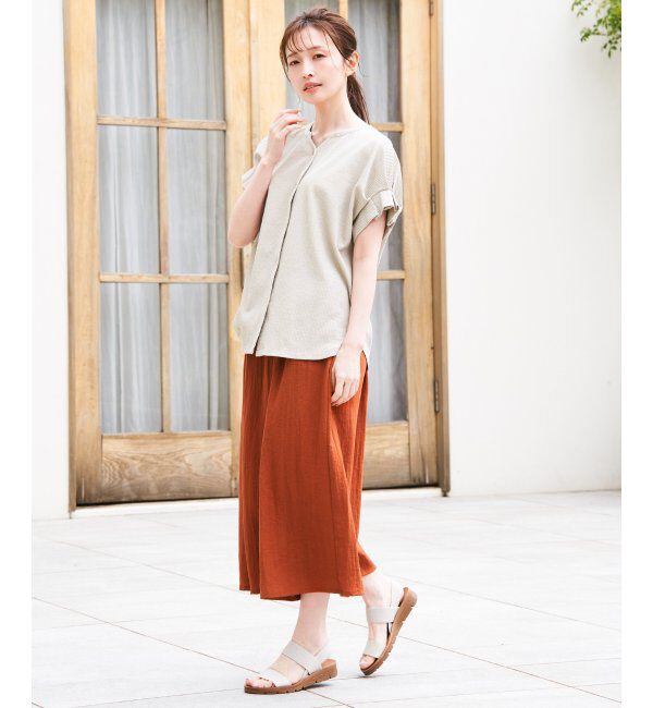 ikka「冷感スラブタックスカーチョ」|その他|