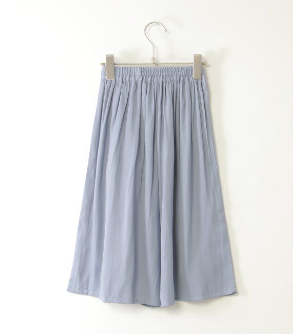 ikka kids「【親子おそろい】ボリュームラップスカーチョ（120~160cm）」|スカート|