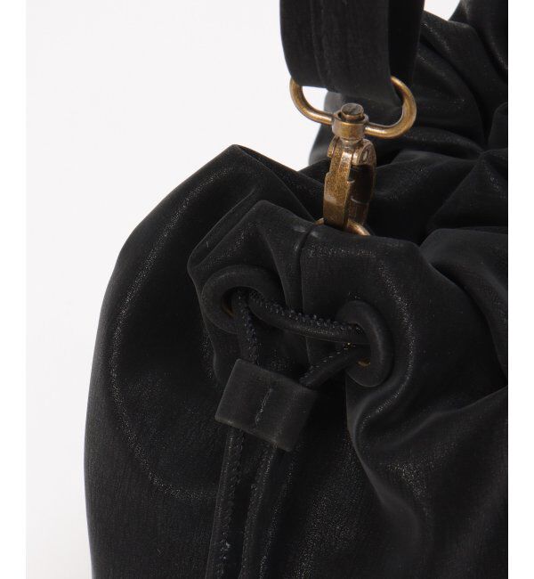 ikka「PUパフ巾着ショルダーバッグ」|その他|