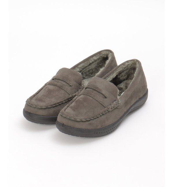 ikka「エコスエードローファー」|その他|