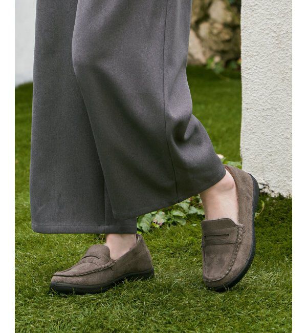 ikka「エコスエードローファー」|その他|