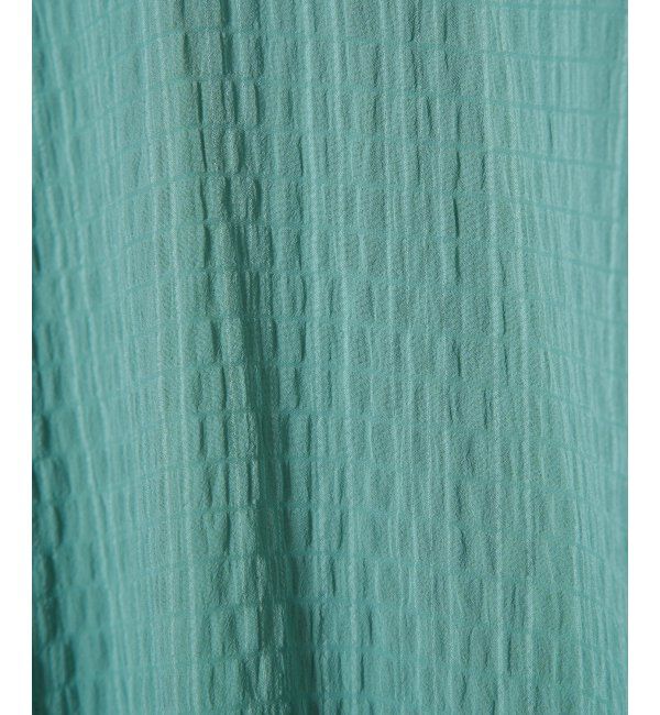 Lbc with Life「シャーリングバンドカラーブラウス」|シャツ・ブラウス|