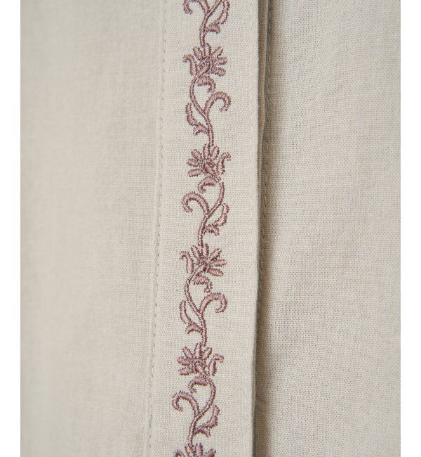 Lbc with Life「エクリュ エンブロイダリーシャツ」|シャツ・ブラウス|