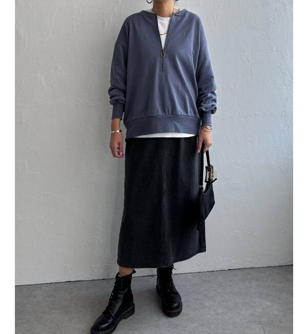 Lbc with Life「ハーフジップ裏毛プルオーバー」|その他|