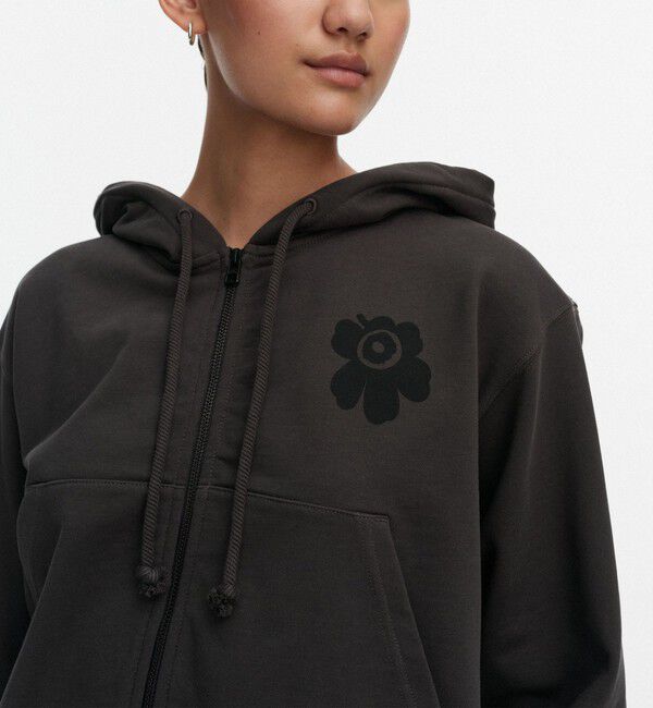 Marimekko「Joggi Unikko Placement フーディー」|シャツ・ブラウス|