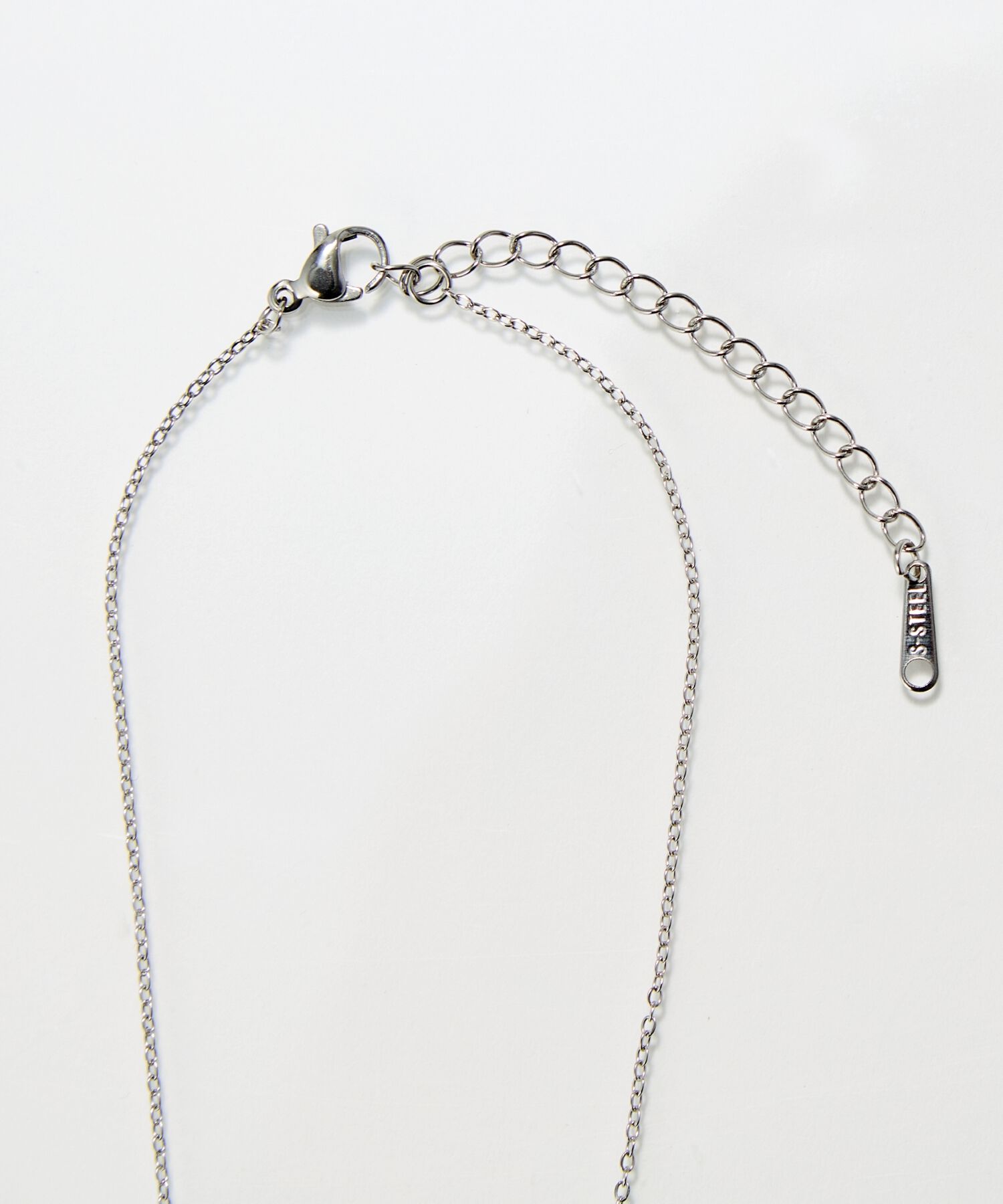 Phoebe「【金属アレルギー対応】グロッシーミニホースシューネックレス　シルバー　ステンレス/馬蹄/蹄鉄/ギフト」|ネックレス|