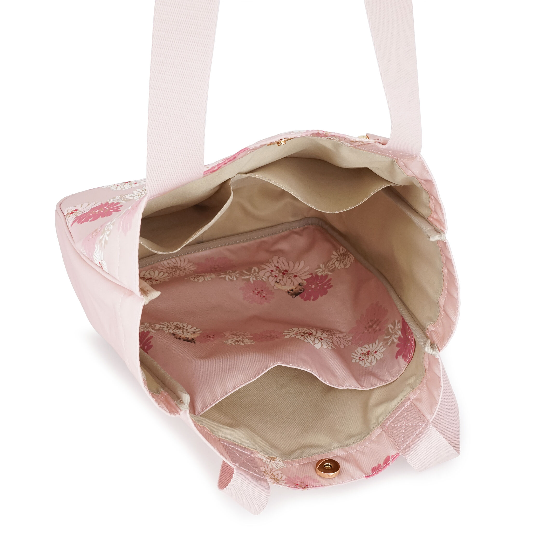 PAUL&JOE「縦型トートバッグ／クリザンテーム＆ヌネット／２６ＳＳ」|トートバッグ|