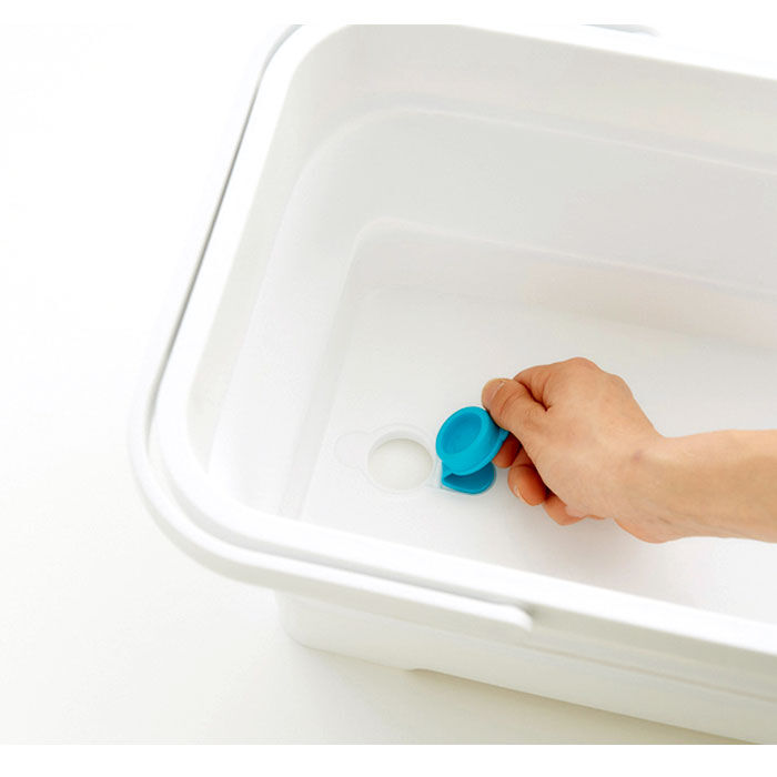 BACKYARD FAMILY「ランドリーバスケット 折りたたみ 通販 四角 大 容量 足湯 シリコン 浸け置き バケツ」|その他|