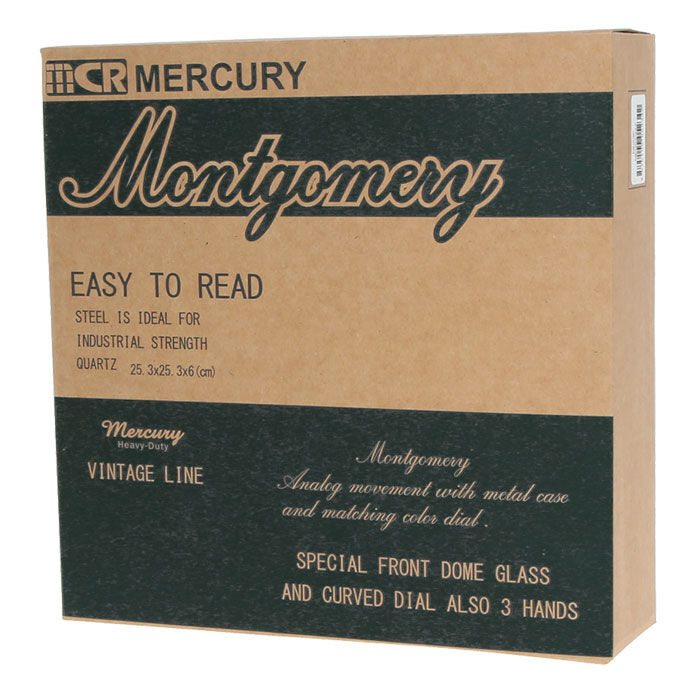 MERCURY「マーキュリー 壁掛け時計 mercury 通販 雑貨 MONTGOMERY ウォールクロック 時計」|クロック・置時計|