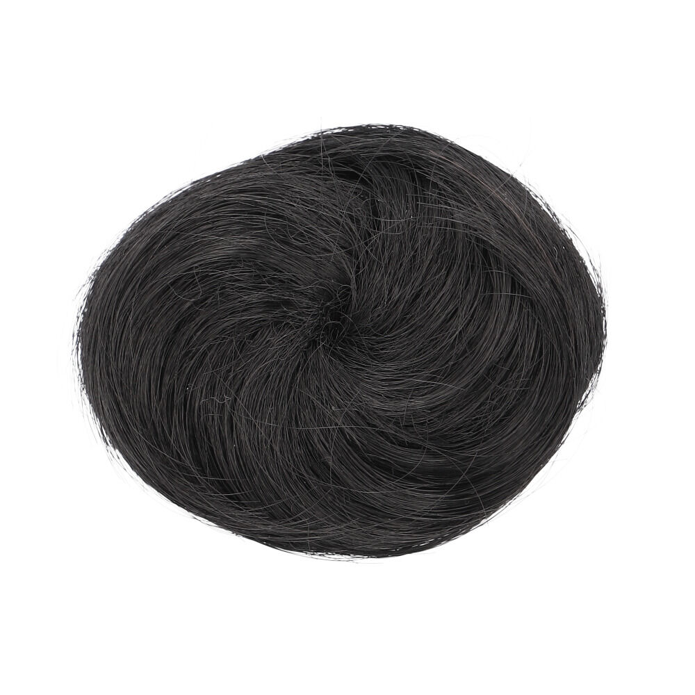 BACKYARD FAMILY「クリップ お団子 ウィッグ 通販 ウイッグ エクステ 部分ウィッグ 付け毛 ポイントウィッグ 部分」|その他|ブラック1