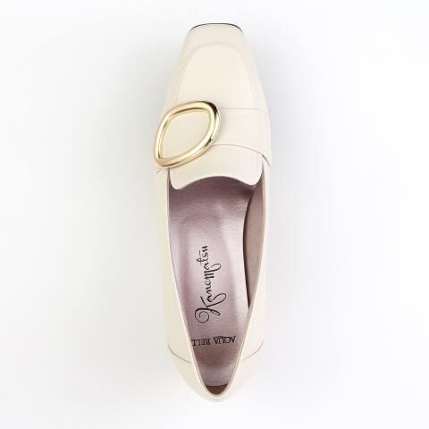 銀座かねまつ「LSFN2576STEIVR 【本革】【防水】アクアベルローファーパンプス」|パンプス|