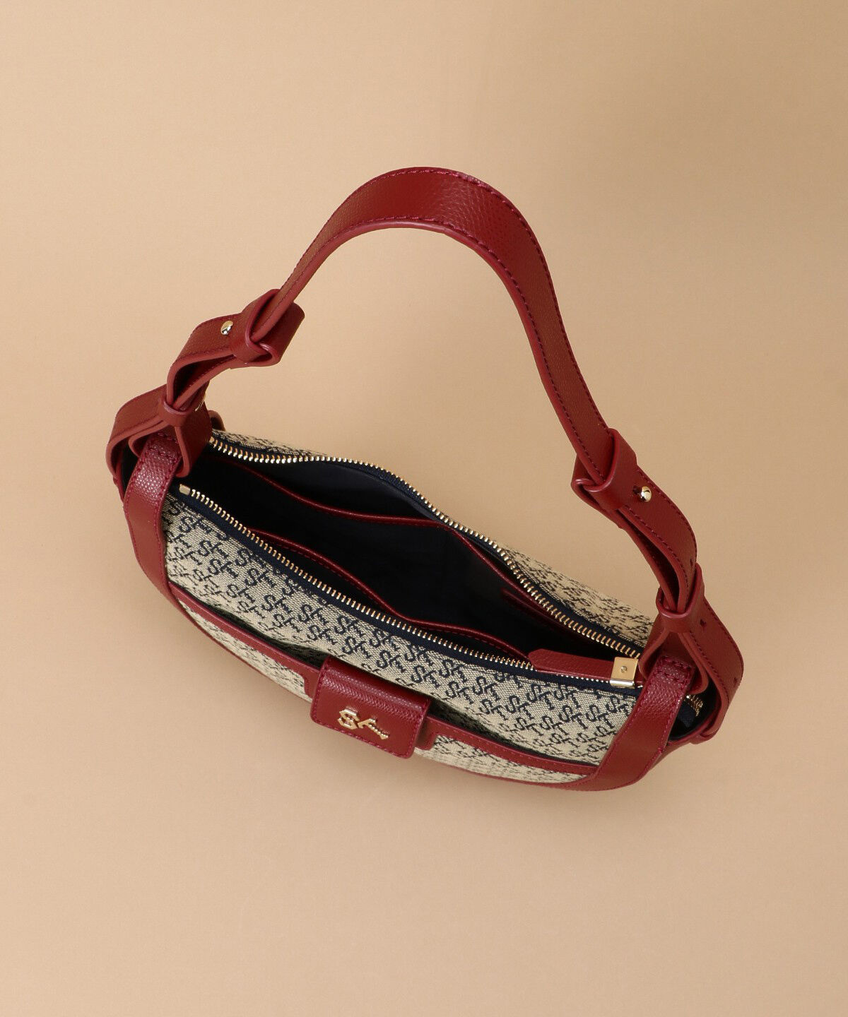 Samantha Thavasa「NEO ST Jacquard サック ド スマイル」|ショルダー・メッセンジャー|