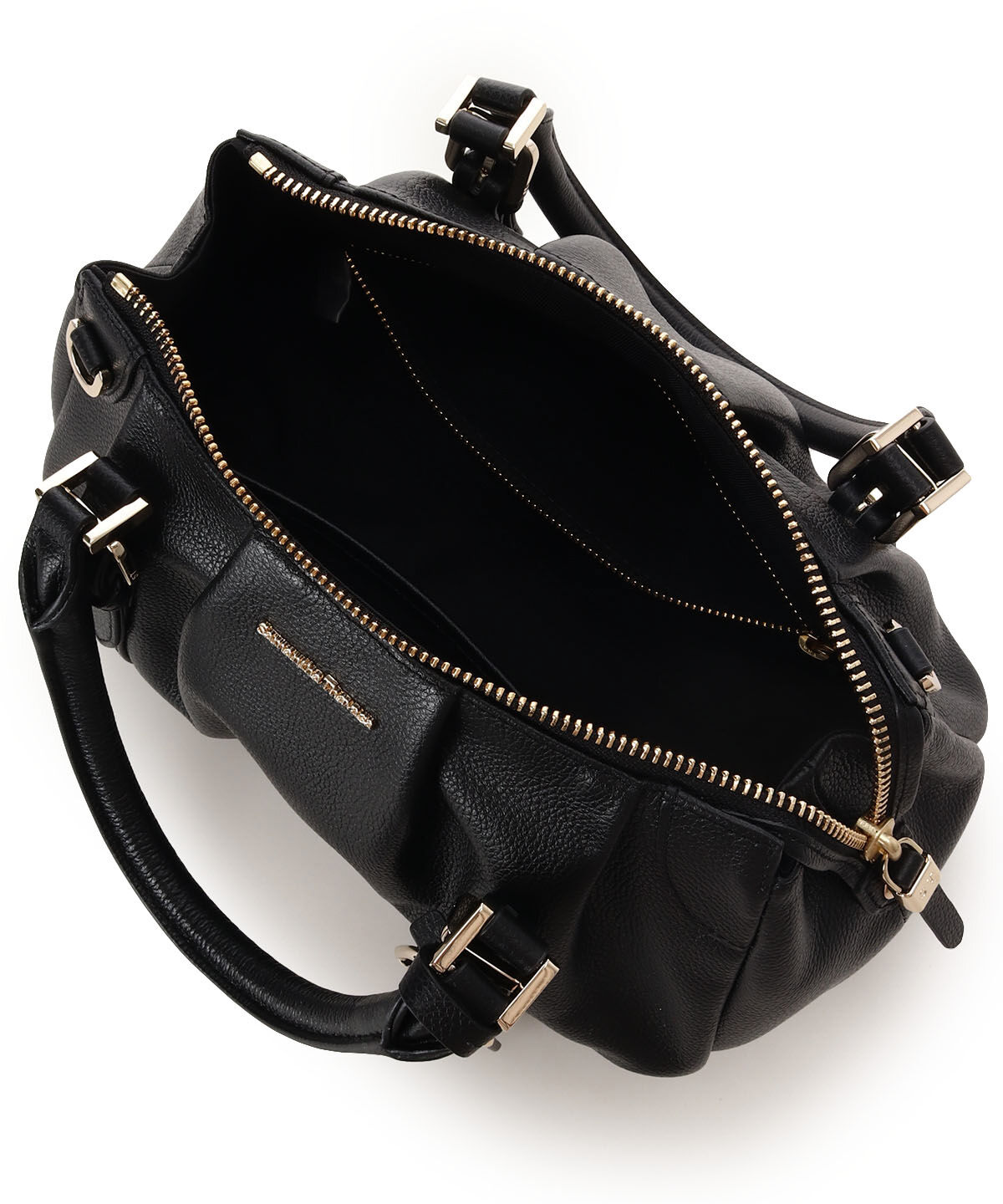 Samantha Thavasa「タックデザインソフトレザーハンドバッグ」|ハンドバッグ|