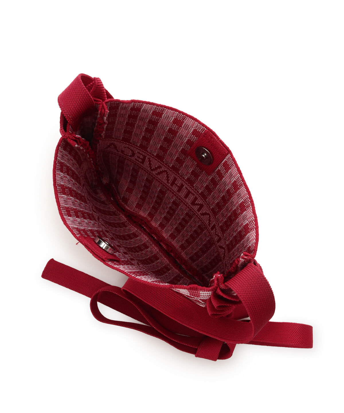 Samantha Vega「ニットギンガムショルダーバッグ」|ショルダー・メッセンジャー|