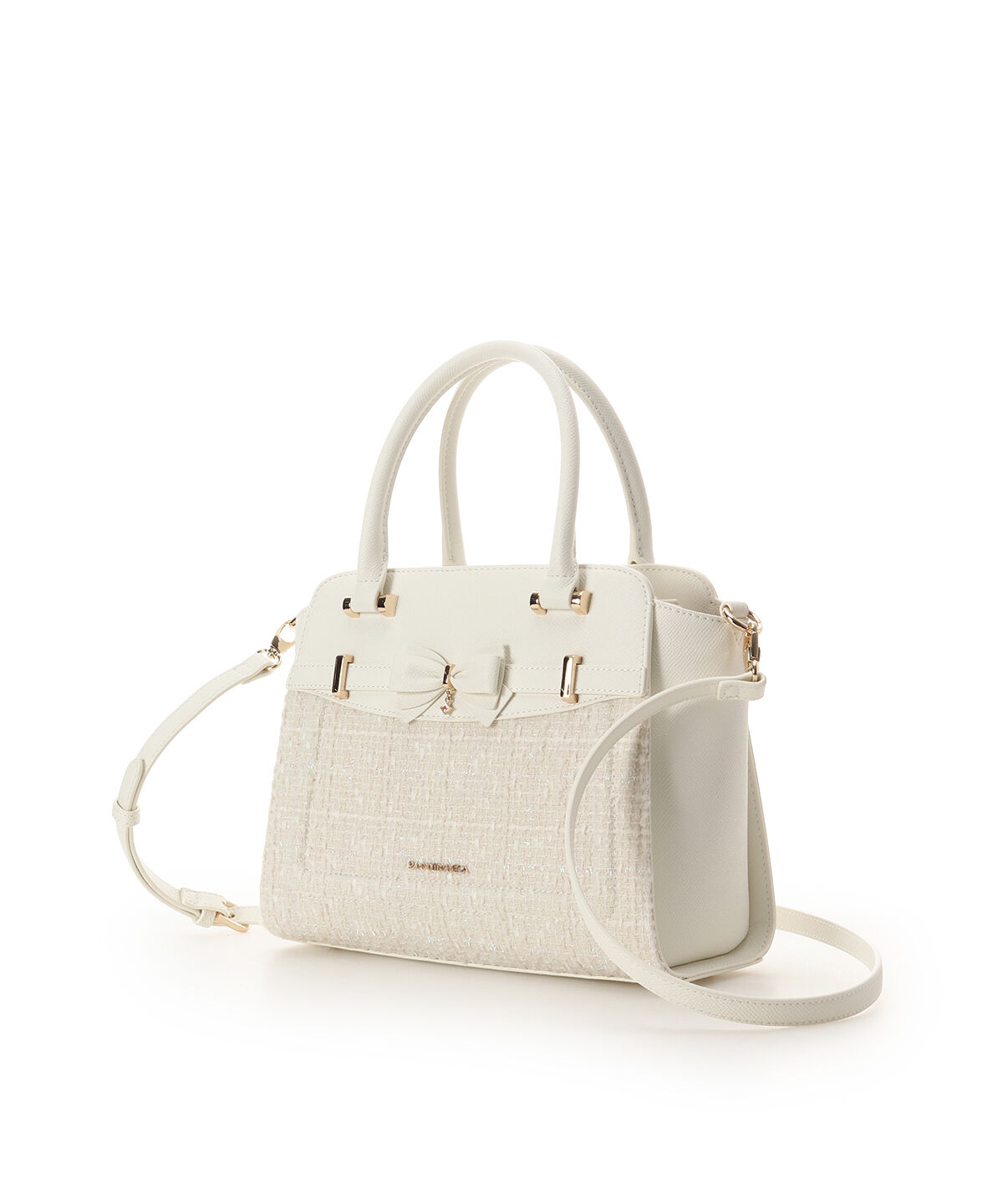 Samantha Vega「新色ツイードアクセントリボンハンドバッグ」|ハンドバッグ|