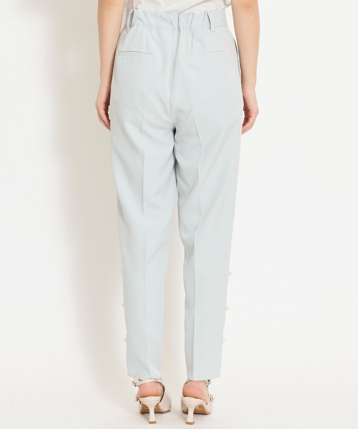 WILLSELECTION「パールデザインテーパードパンツ」|その他|