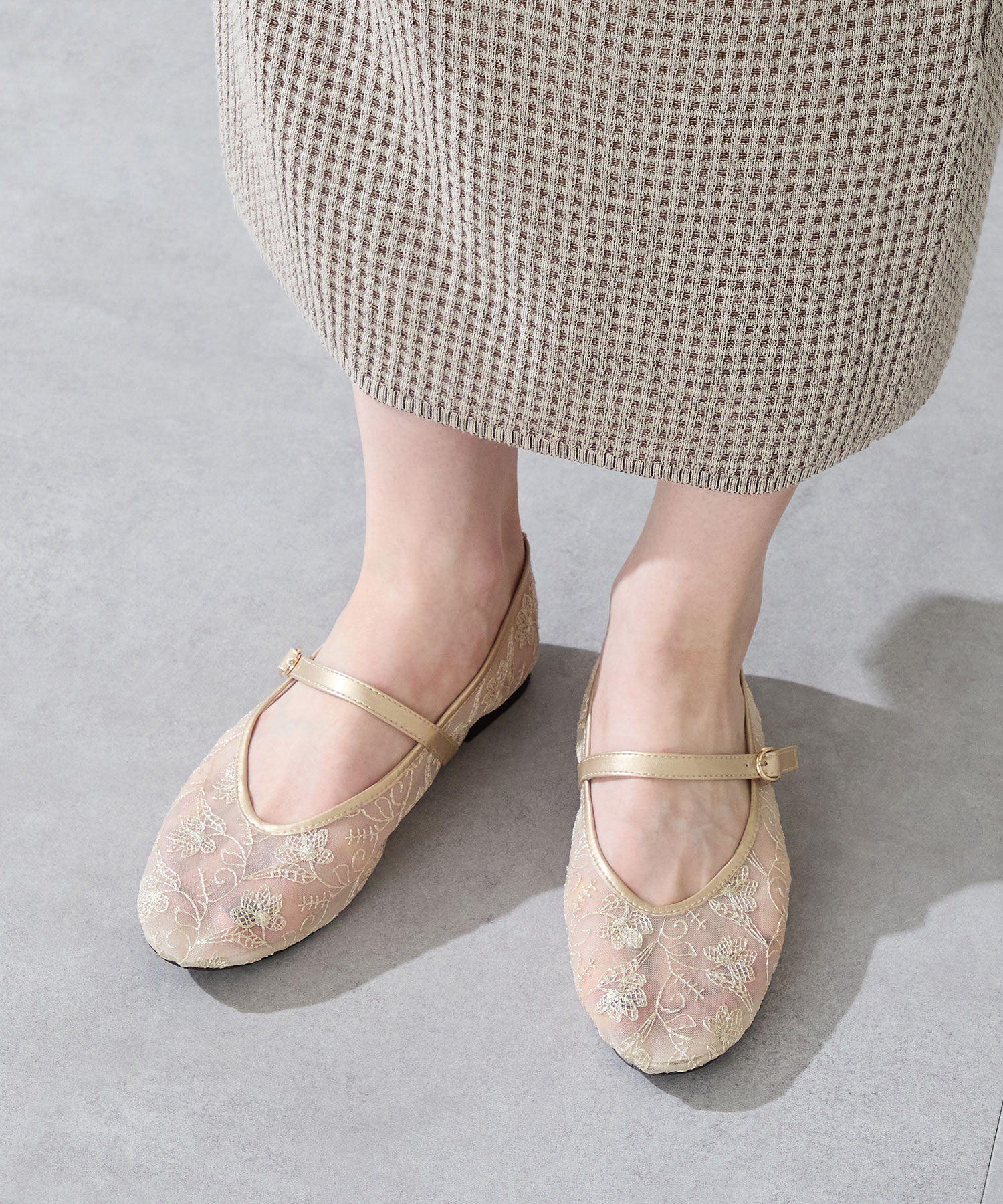 ORiental TRaffic「チュールメリージェーンパンプス/51318」|パンプス|