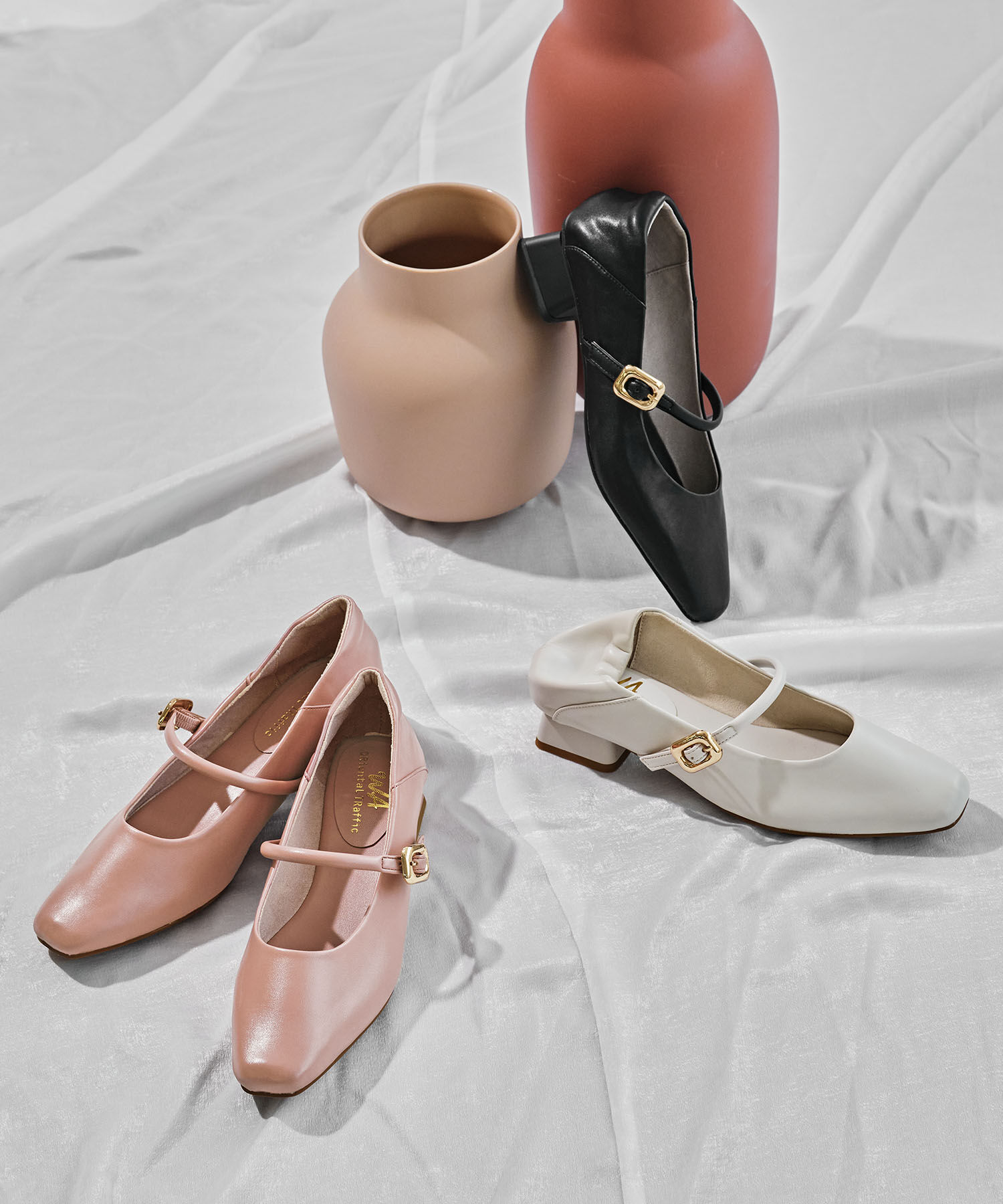 WA Oriental TRaffic「スクエアトゥストラップバブーシュ/52303」|パンプス|