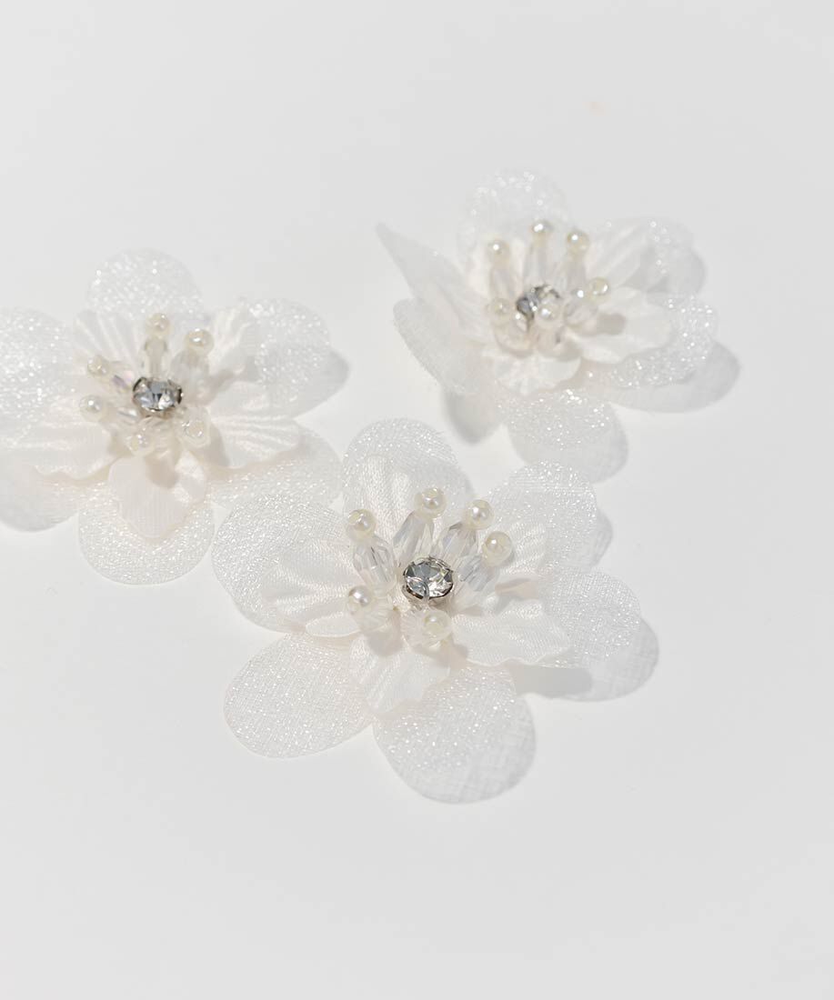  「【Flower Collection】2WAY フラワーデザインシアースニーカー」|スニーカー|