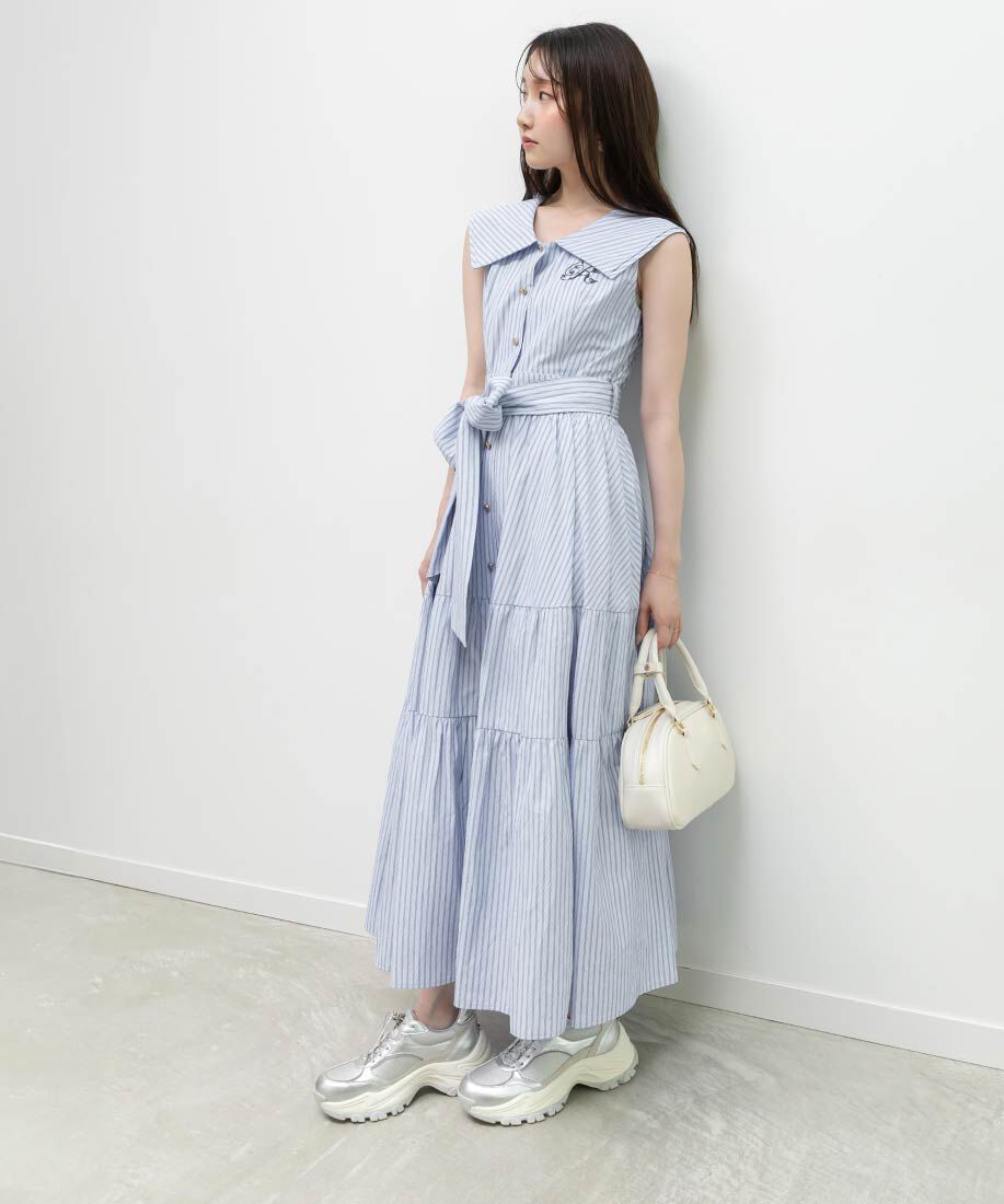  「フラワーパーツドローコードスニーカー」|スニーカー|