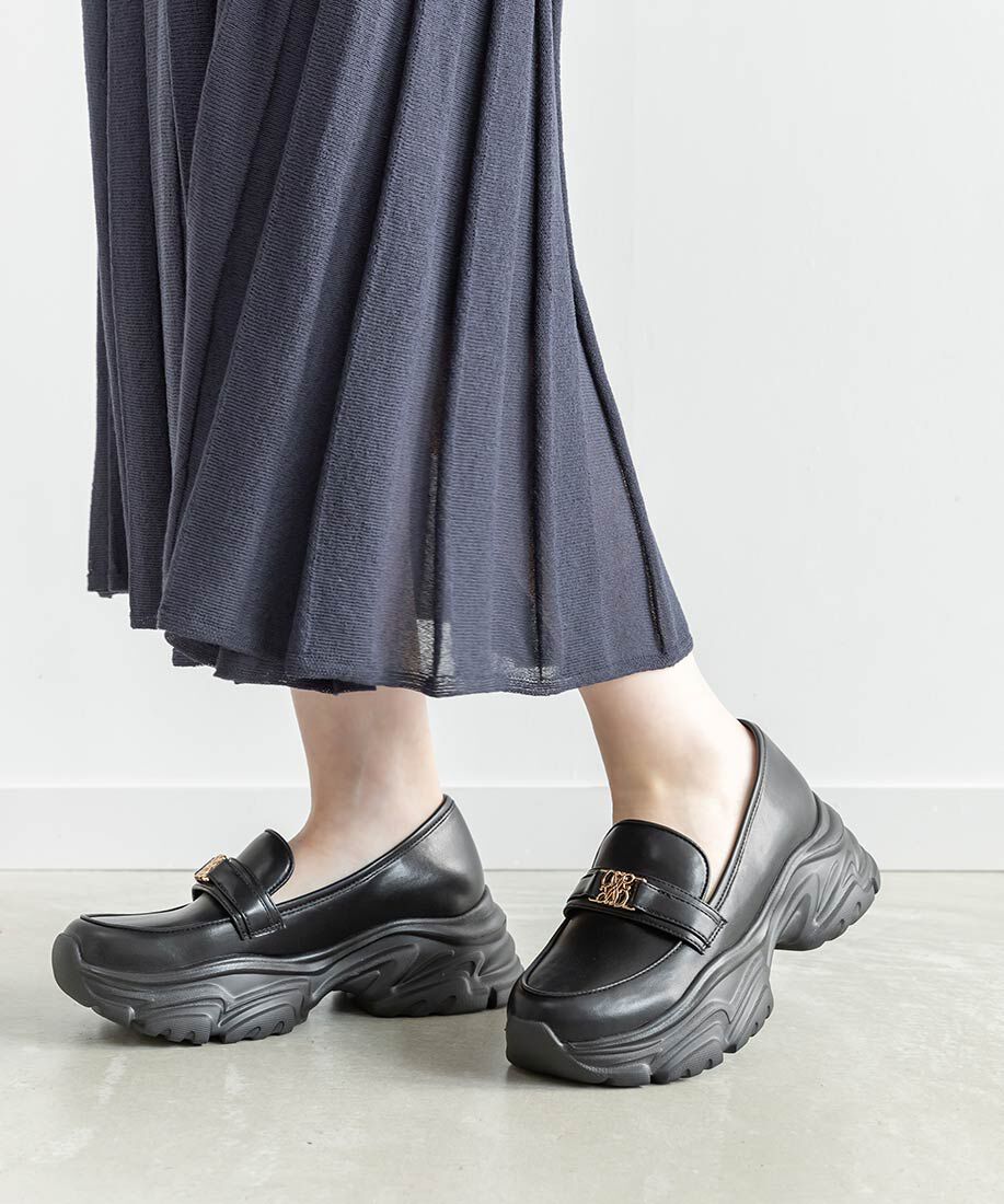  「モノグラムベルトスニーカーライクローファー」|スニーカー|