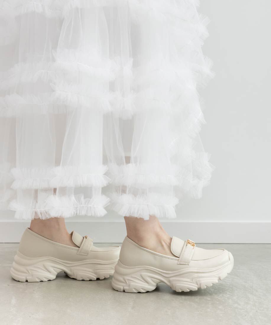  「モノグラムベルトスニーカーライクローファー」|スニーカー|