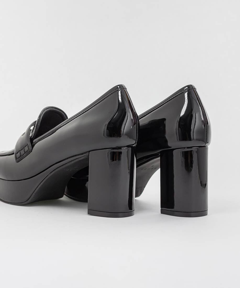  「ストームデザインヒールローファー」|ローファー|