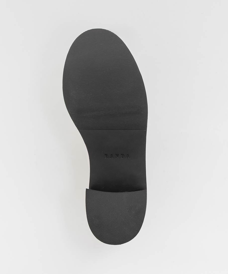  「モノグラムエンボスラウンドトゥローファー」|ローファー|