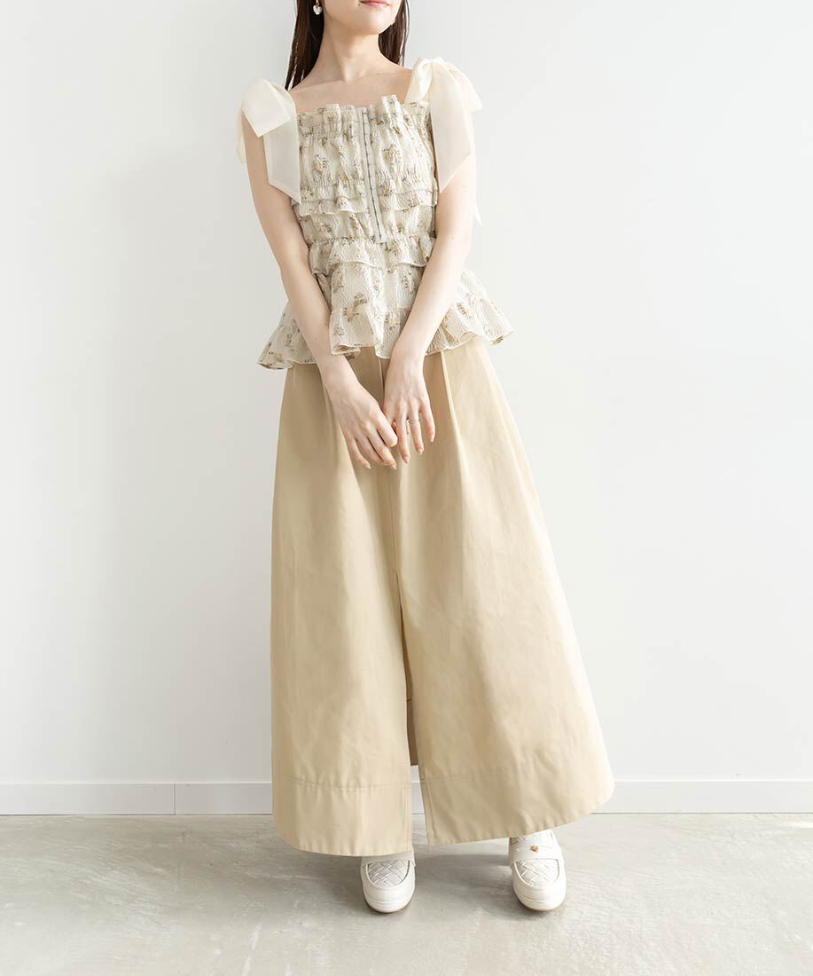  「ウーブンデザインミュールローファー」|ルームシューズ|