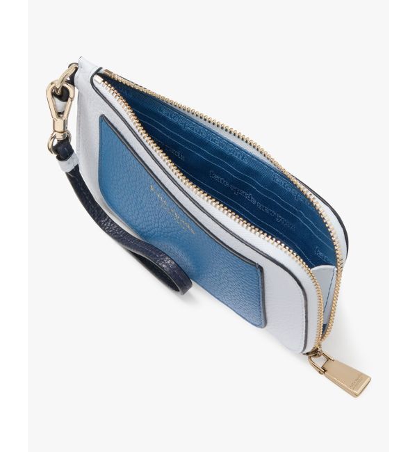 kate spade new york「アヴァ カラーブロックド コイン カード ケース リスレット」|チャーム・キーホルダー|